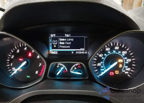 2016 Ford Escape Se из США, поврежденный, VIN 1FMCU9G96GUC72030